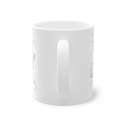 Hückeswagen Straßennetz Tasse Weiß