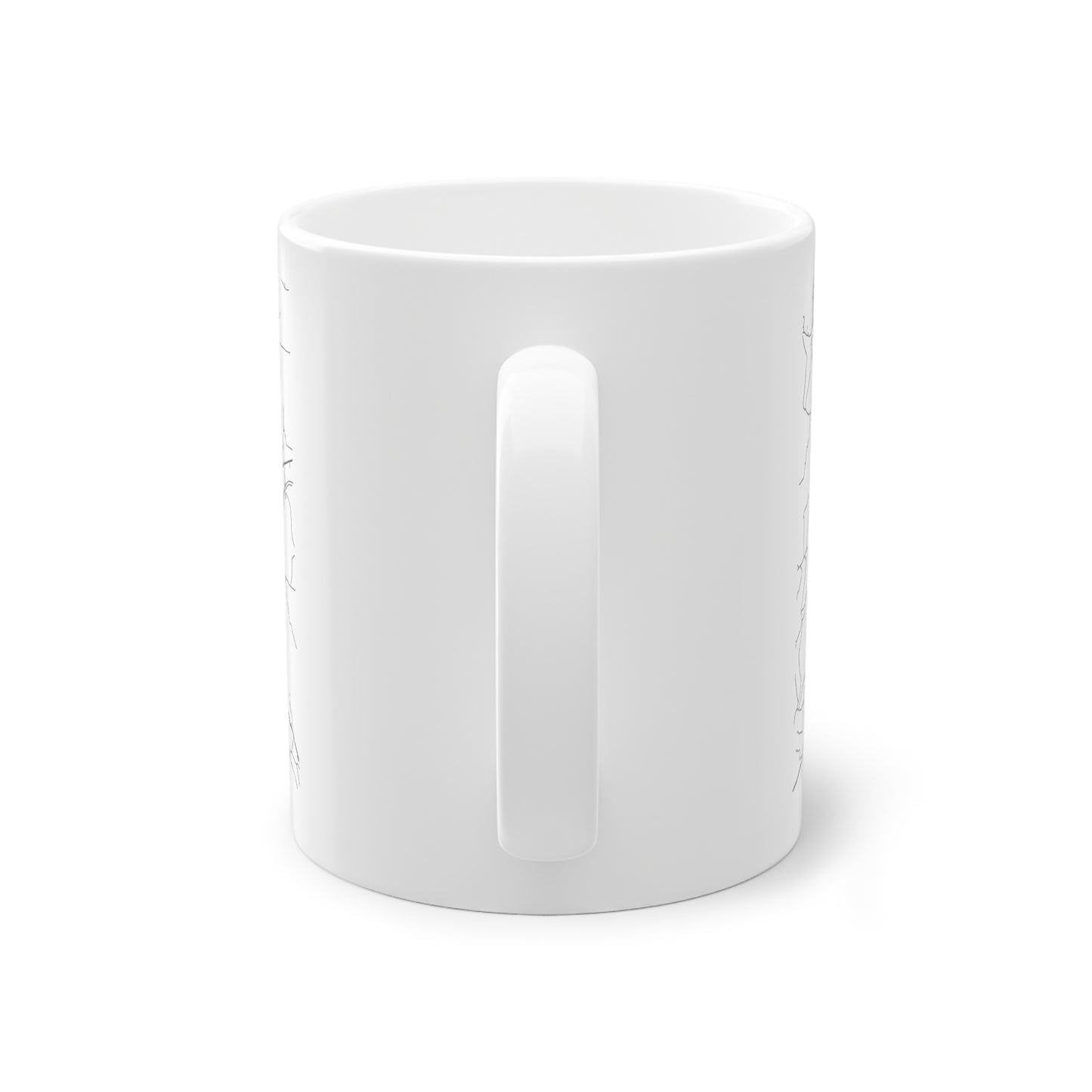 Wipperfürth Straßennetz Tasse Weiß