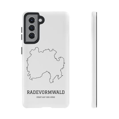 Radevormwald Stadtumriss Robuste Handyhülle Weiß