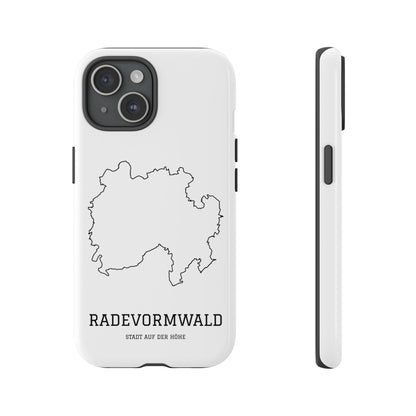 Radevormwald Stadtumriss Robuste Handyhülle Weiß