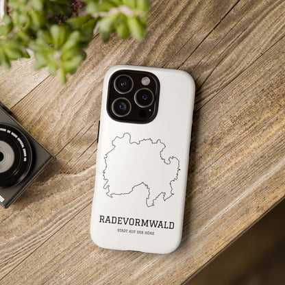 Radevormwald Stadtumriss Robuste Handyhülle Weiß