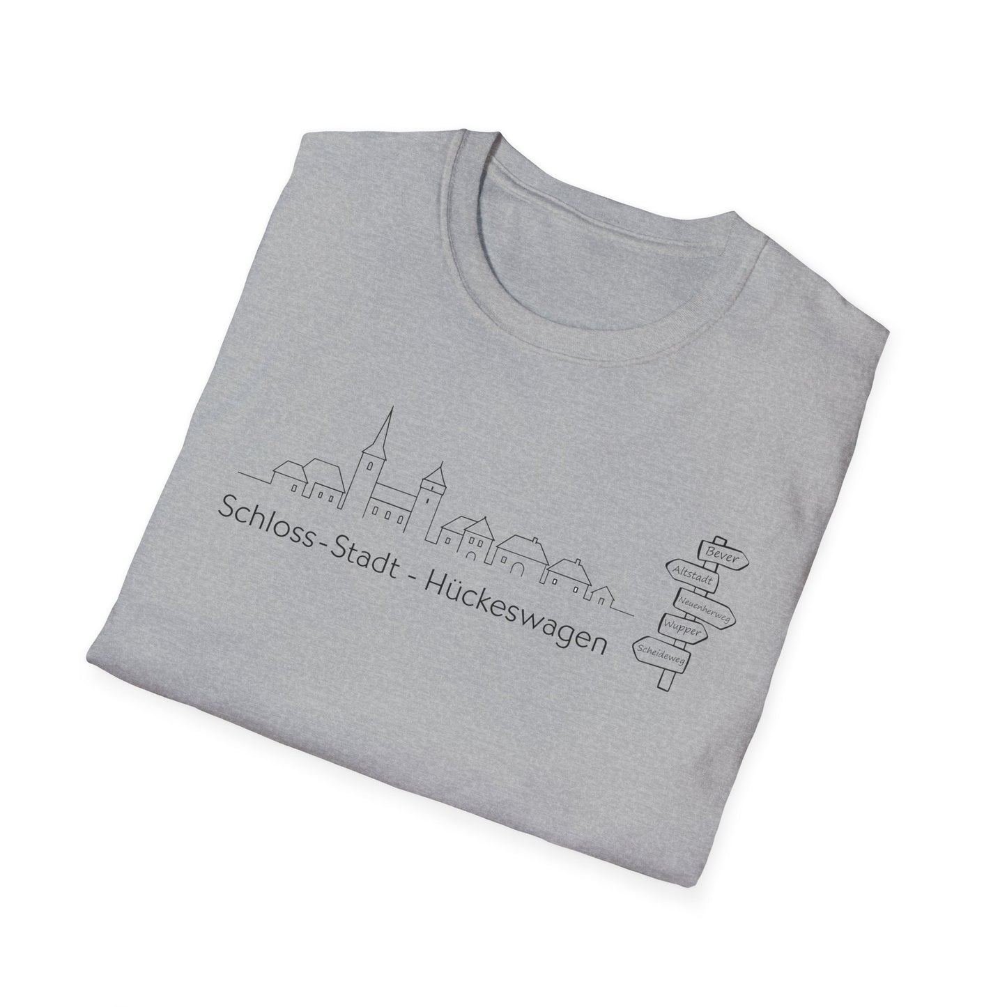 Hückeswagen Baumwolle T-Shirt Design