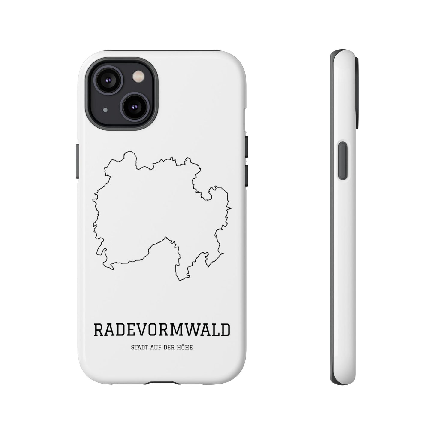 Radevormwald Stadtumriss Robuste Handyhülle Weiß