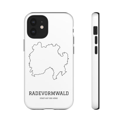 Radevormwald Stadtumriss Robuste Handyhülle Weiß