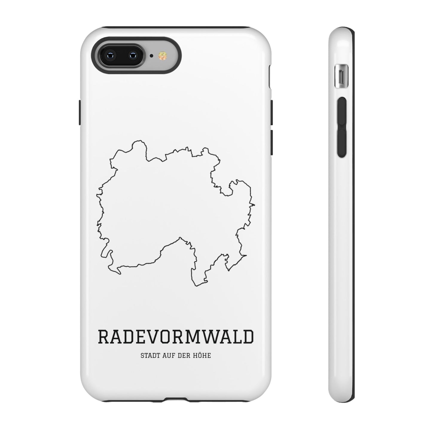 Radevormwald Stadtumriss Robuste Handyhülle Weiß