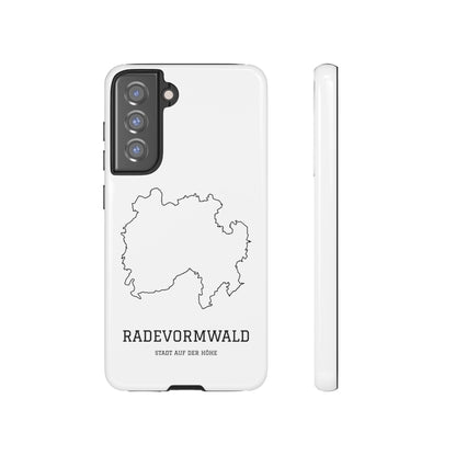 Radevormwald Stadtumriss Robuste Handyhülle Weiß