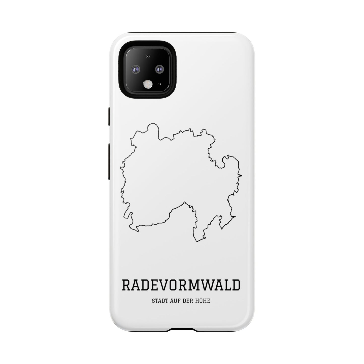 Radevormwald Stadtumriss Robuste Handyhülle Weiß